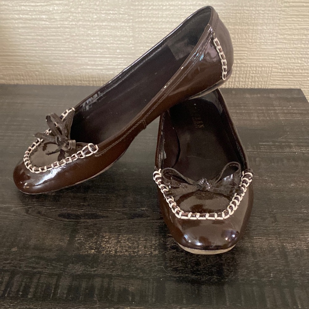 Ralph Lauren Brown Flats
